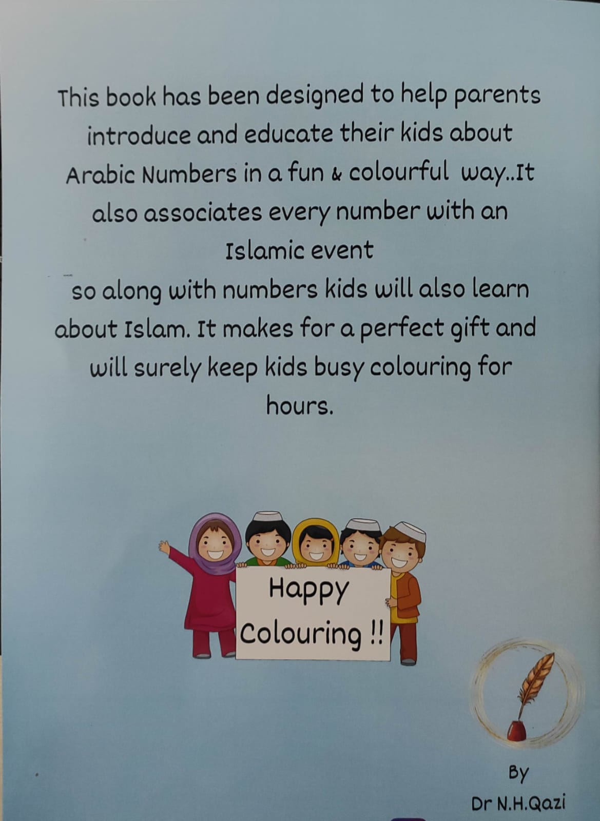 ARABIC Number (Colouring Book) (Paperback, Arabic, DR. N.H.QAZI) - Image 3