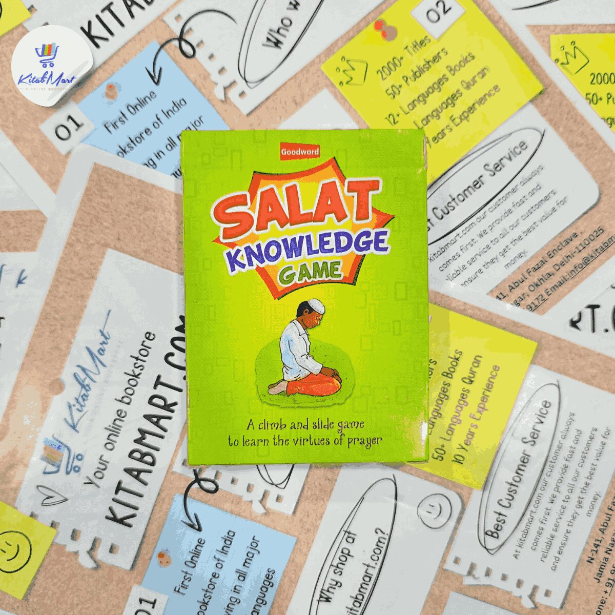 Salat Knowledge Game Quiz Cards