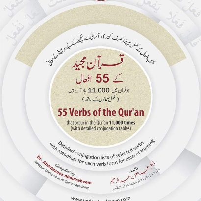 55 Verbs of Quran - Merged Translation In English & Urdu