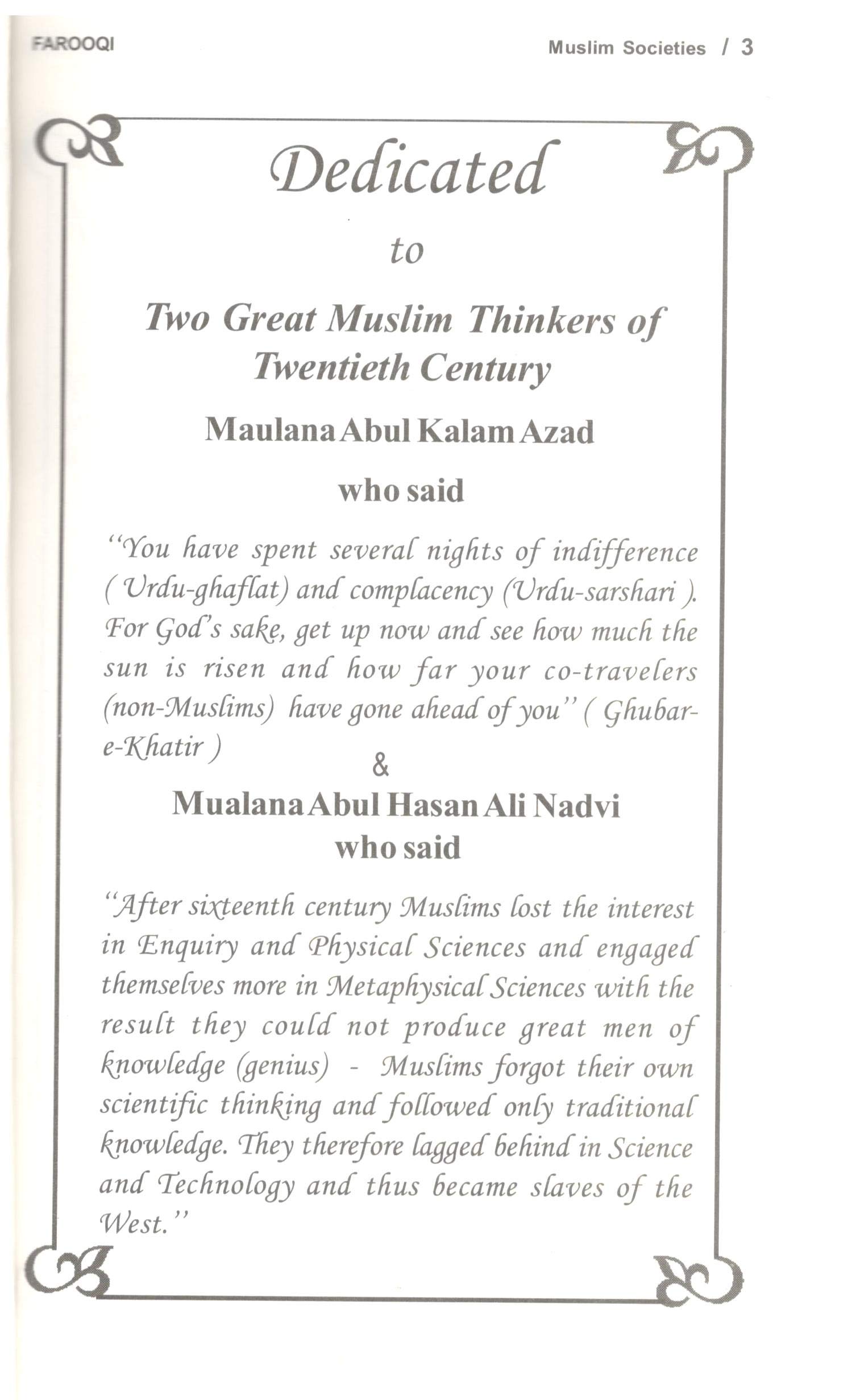 Muslim Societies Rise And Fall(Wake up Call and Revival Efforts) - Image 2