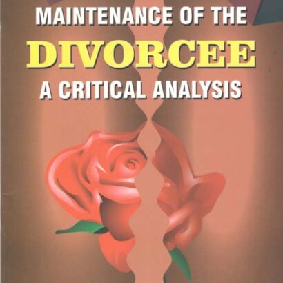 Maintenance Of the Divorce A critical Analysis