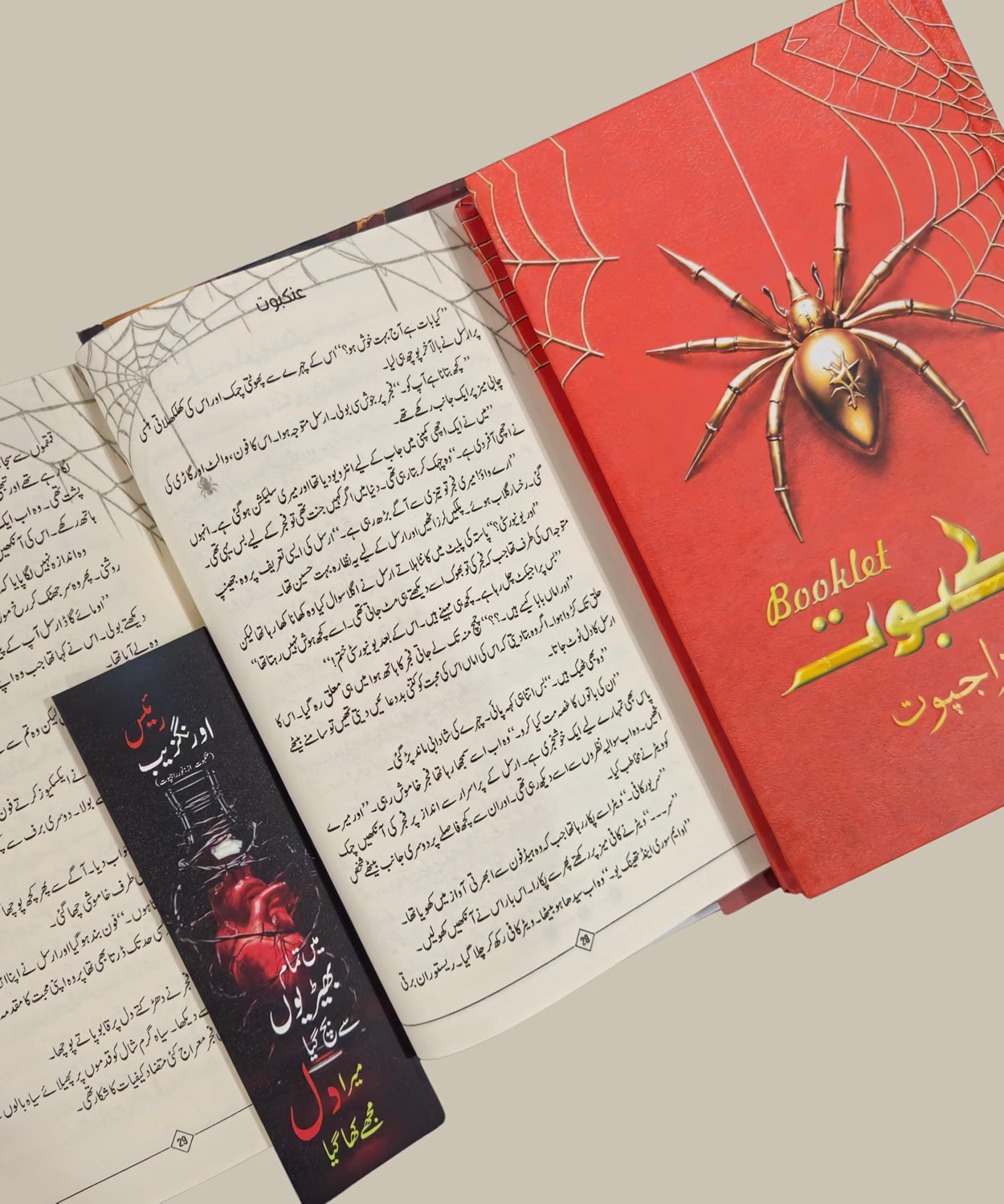 Ankaboot Urdu Novel by Noor Rajpoot - Including Booklet and Bookmark - Image 2